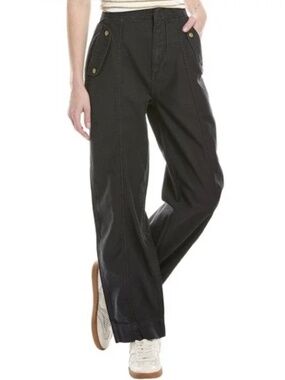 Frame Denim Utility Barrel Jeans Washed Black 27